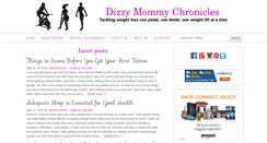 Desktop Screenshot of dizzymommychronicles.com